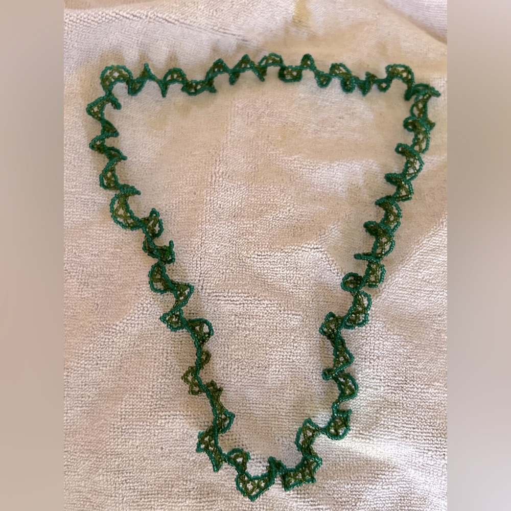 Butterfly weave necklace